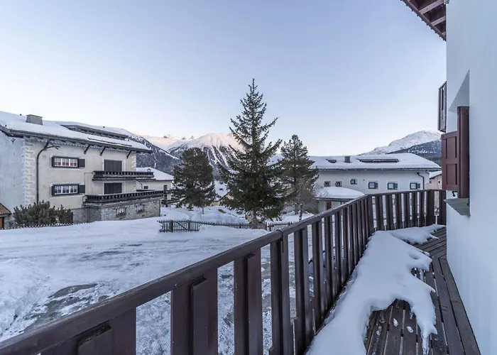 Daire Chesa Piz Padella 1st Floor - Celerina